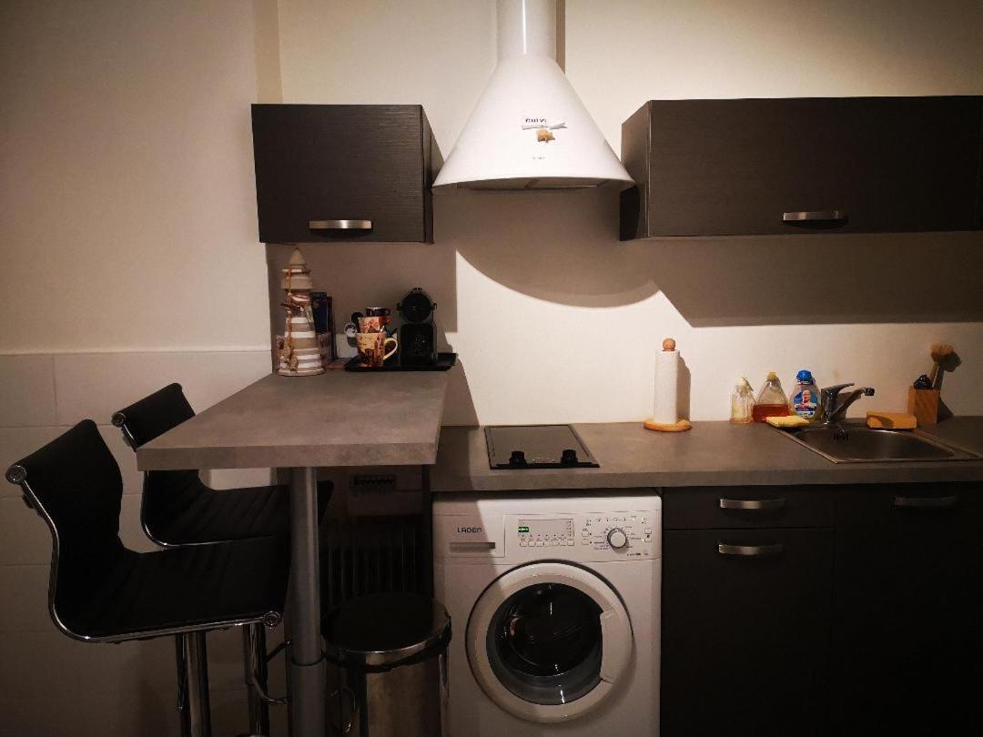 Superbe Studio Meuble Cosy Avec Lit Superconfort Au Calme Jean Medecin Ницца Экстерьер фото